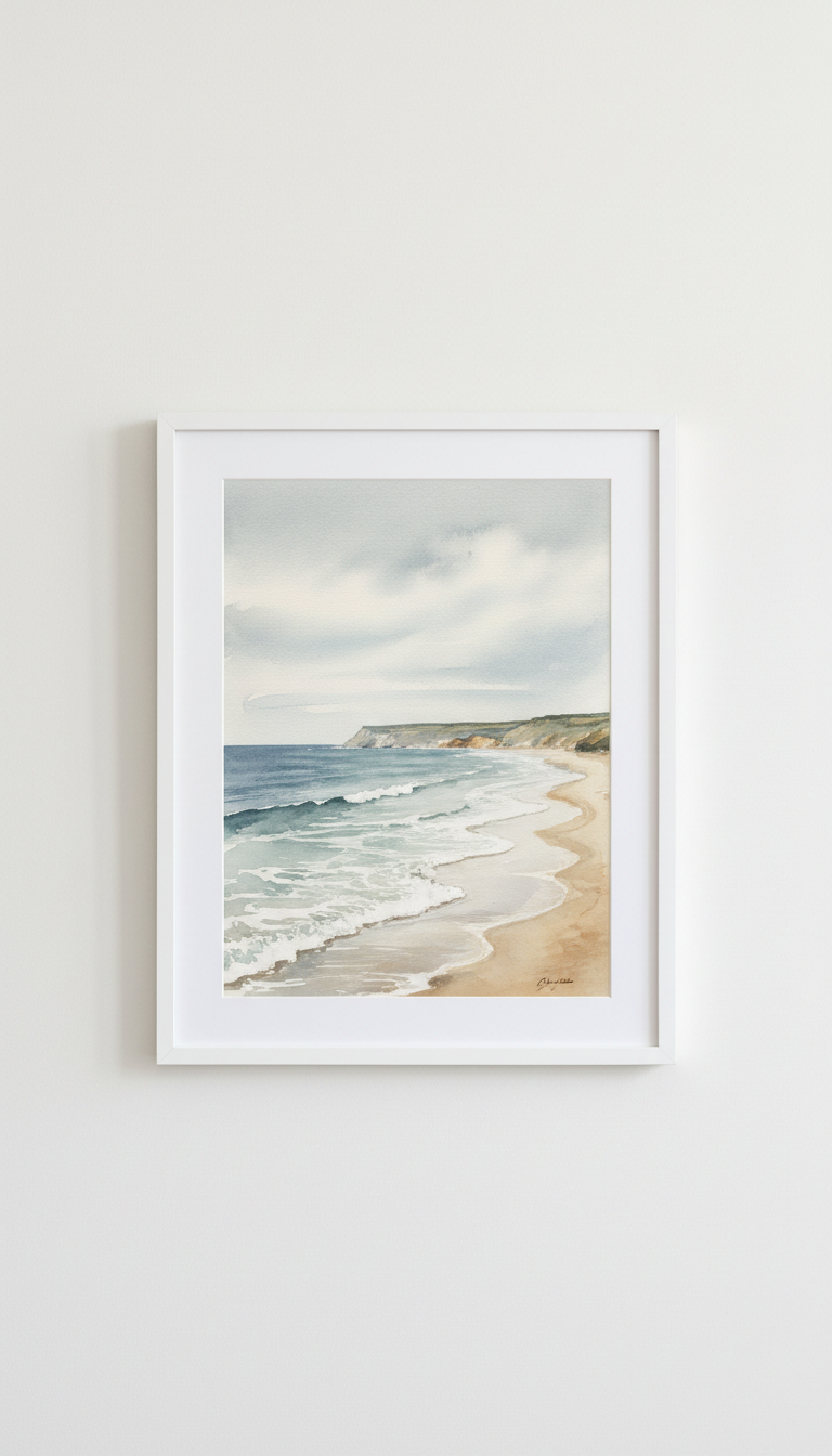 Limited Edition Coastal Watercolour Print